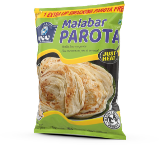 Vajraa Malabar Parota packaging