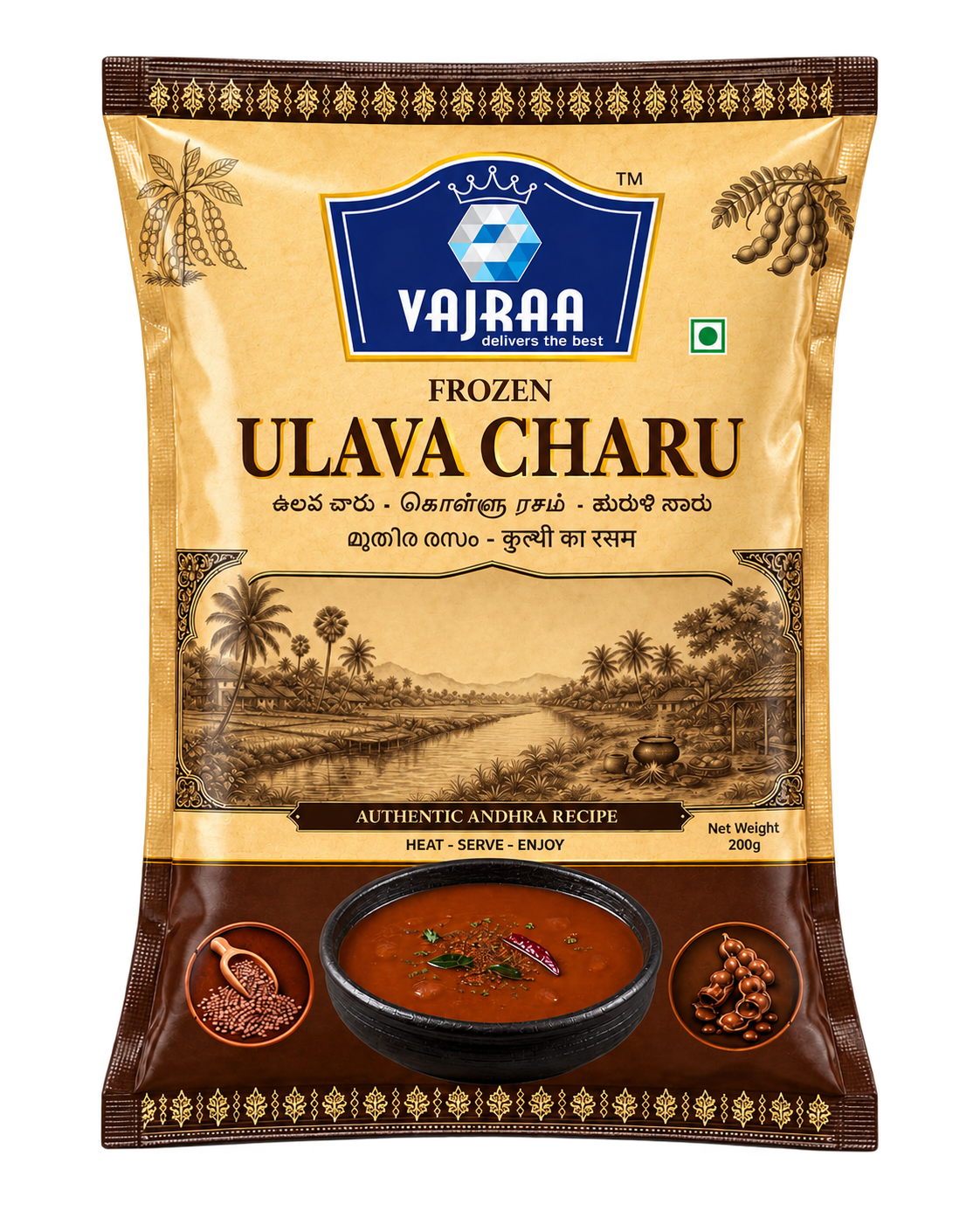 Vajraa Ulava Charu retail pouch